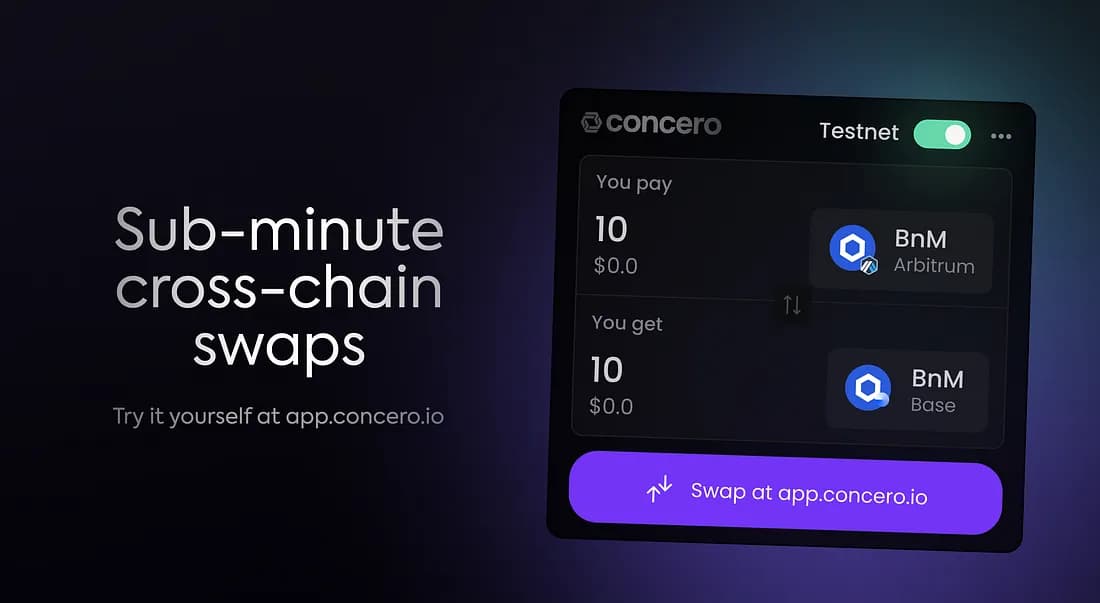 Concero Public Testnet Launch