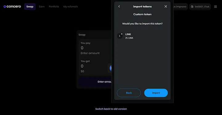 Concero Public Testnet Launch