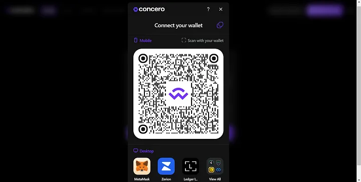 Concero Testnet Live