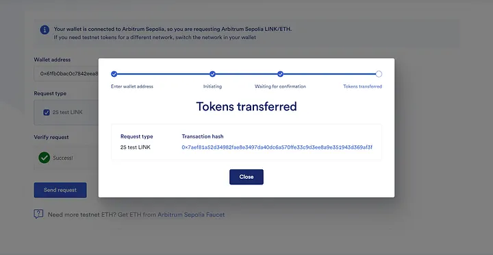 Concero Testnet Live