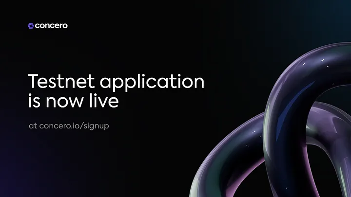 Concero Testnet Signup