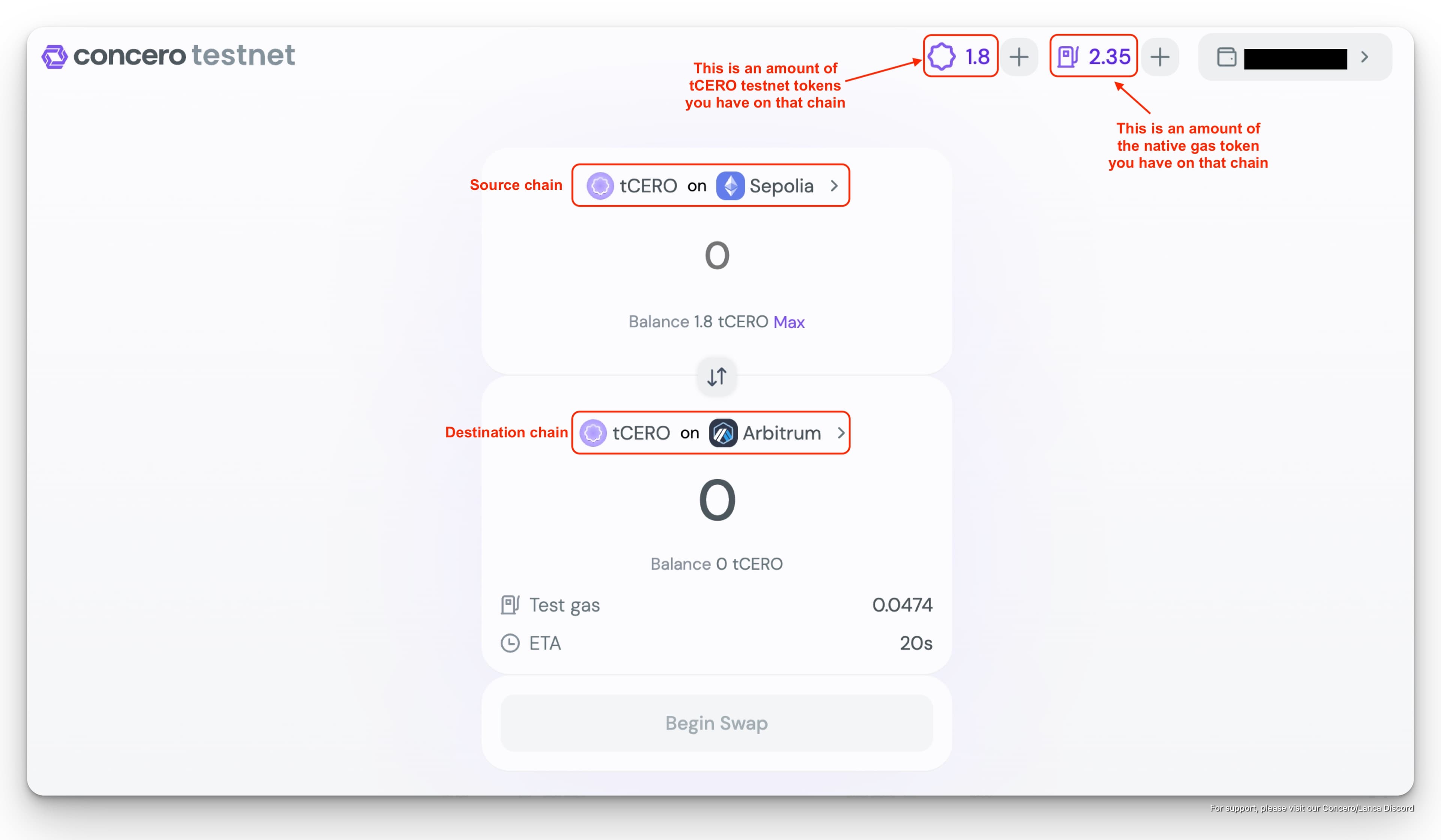 Concero V2 Testnet